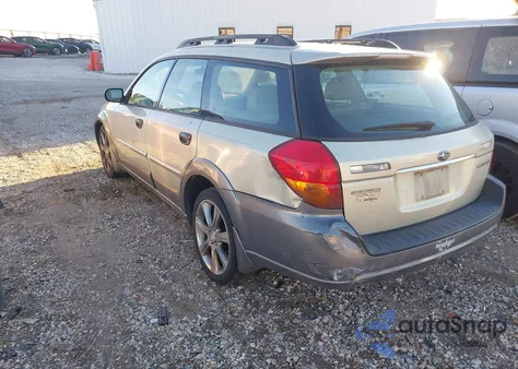 2005 Subaru Legacy Outback 2.5I from USA, damaged, VIN 4S4BP61C757372221